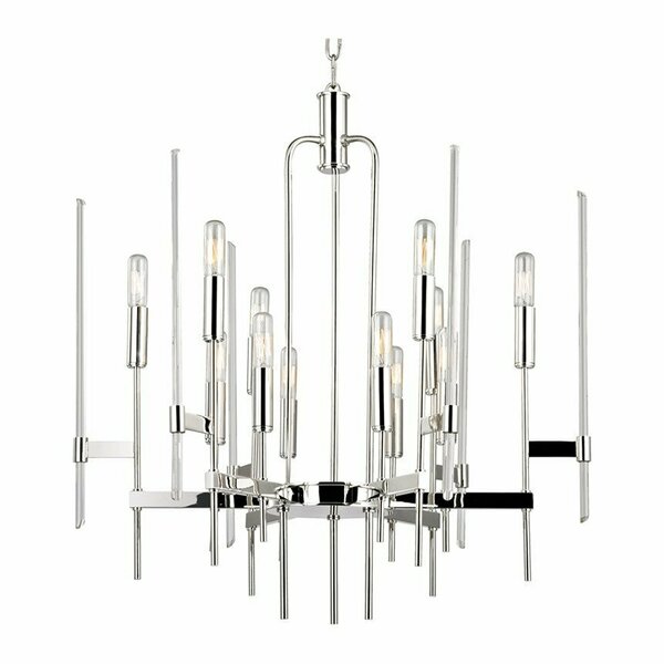 Hudson Valley Bari 12 Light Chandelier 9912-PN